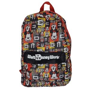 Walt Disney World Parks Authentic Backpack Mickey Mouse Pop Art Faces